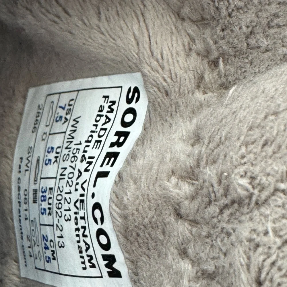 NEW Sorel Tivoli II Green Teal Waterproof Winter Lace Up Boots Women Size 7.5 - Picture 10 of 11